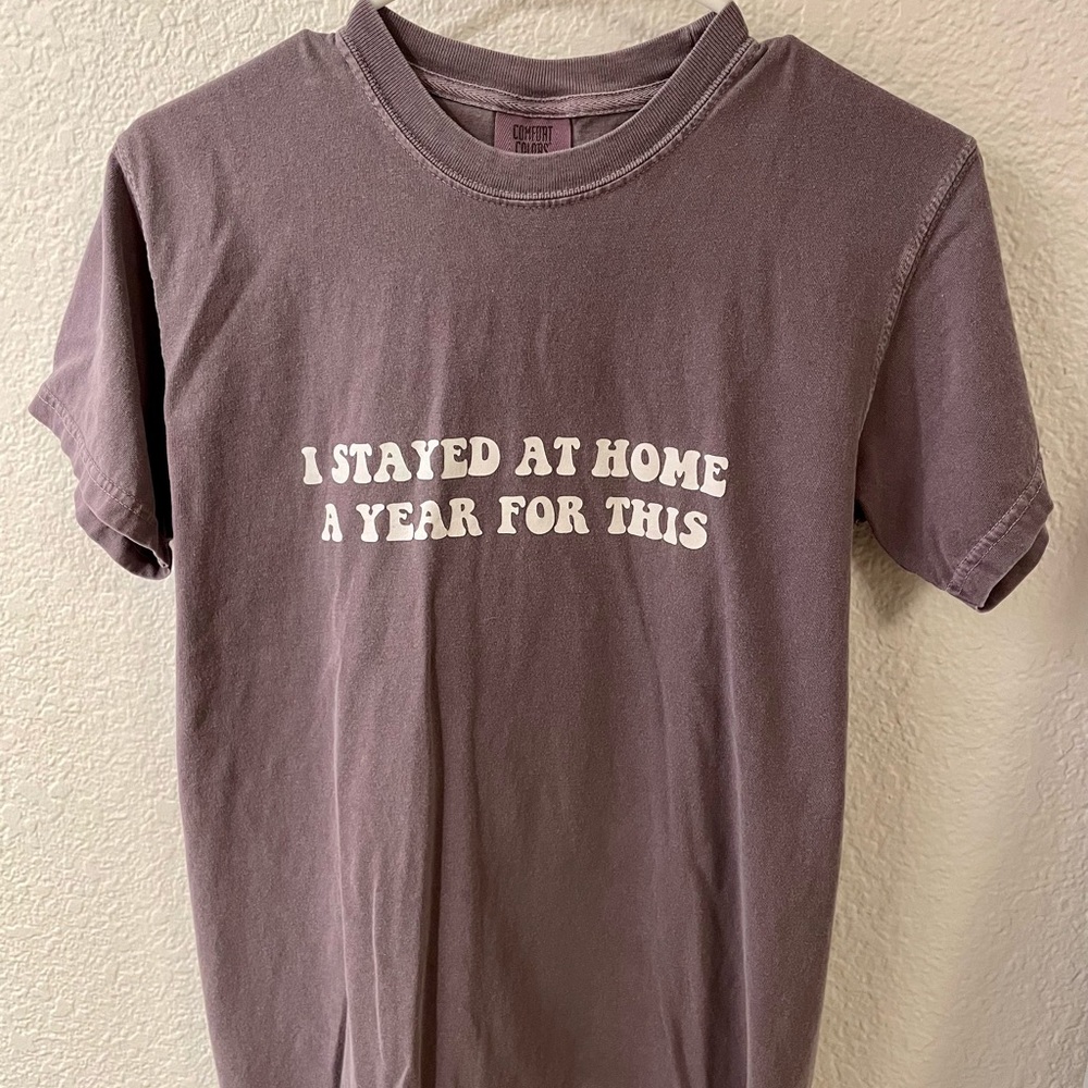 Purple pandemic tshirt